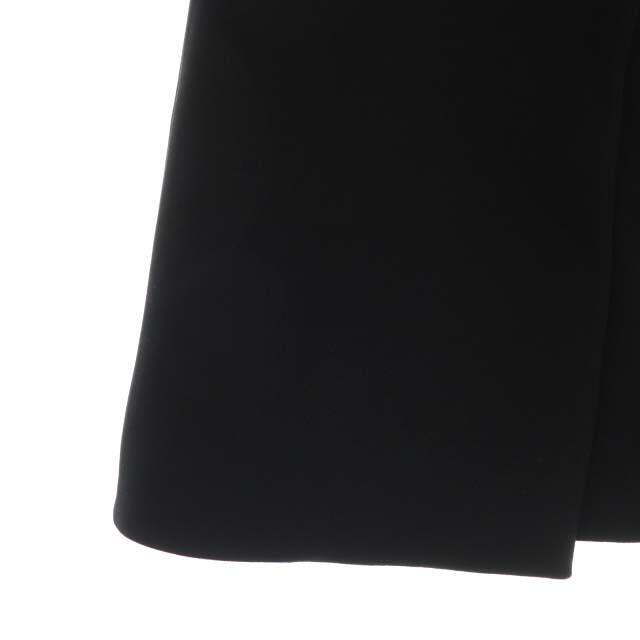 CARVEN(カルヴェン)のカルヴェン スカート ひざ丈 レースアップ 台形 38 黒 ブラック ■EC レディースのスカート(ひざ丈スカート)の商品写真