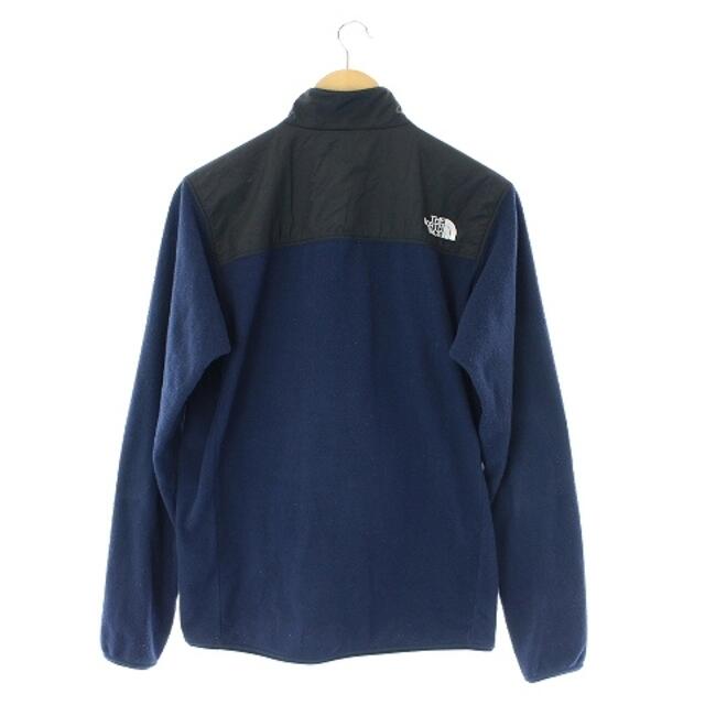 THE NORTH FACE(ザノースフェイス)のザノースフェイス マウンテンバーサマイクロジャケット ジップアップ L 紺 メンズのジャケット/アウター(マウンテンパーカー)の商品写真