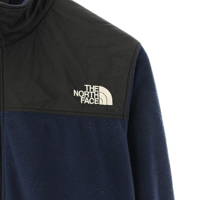 THE NORTH FACE(ザノースフェイス)のザノースフェイス マウンテンバーサマイクロジャケット ジップアップ L 紺 メンズのジャケット/アウター(マウンテンパーカー)の商品写真