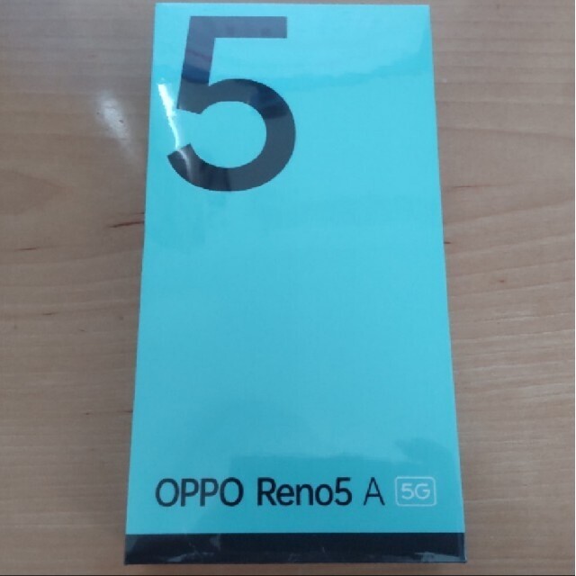 【新品未開封】OPPO Reno5 A アイスブルー SIMフリー