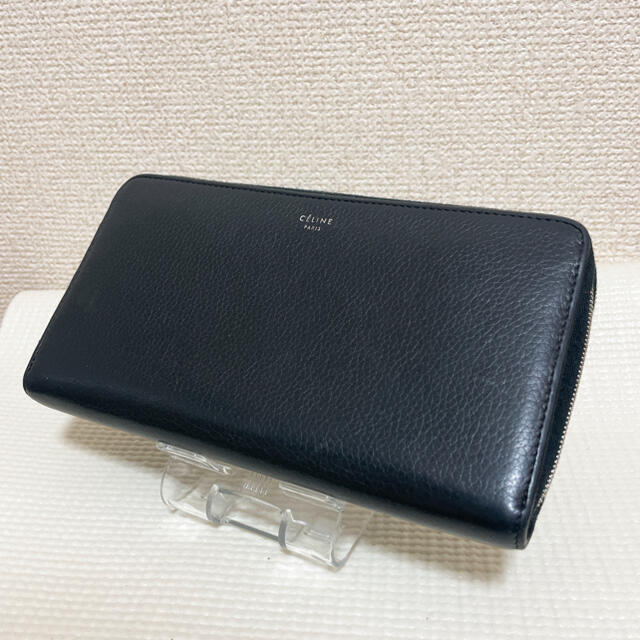 セリーヌ 長財布 黒 イエロー 【超歓迎された】 9555円引き stockshoes.co