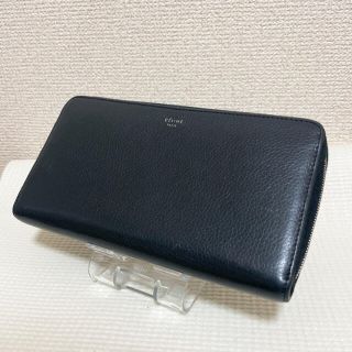 セリーヌ(celine)のセリーヌ　長財布　黒　イエロー(長財布)