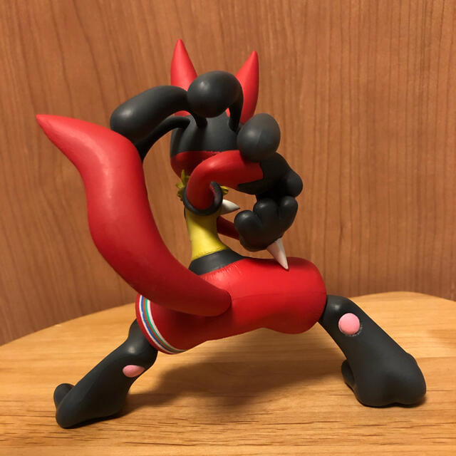 ポケモン - ポケモン ルカリオ 2Pカラー ポッ拳 フィギュアの ポケモン - ポケモン ルカリオ 2Pカラー ポッ拳 フィギュアの