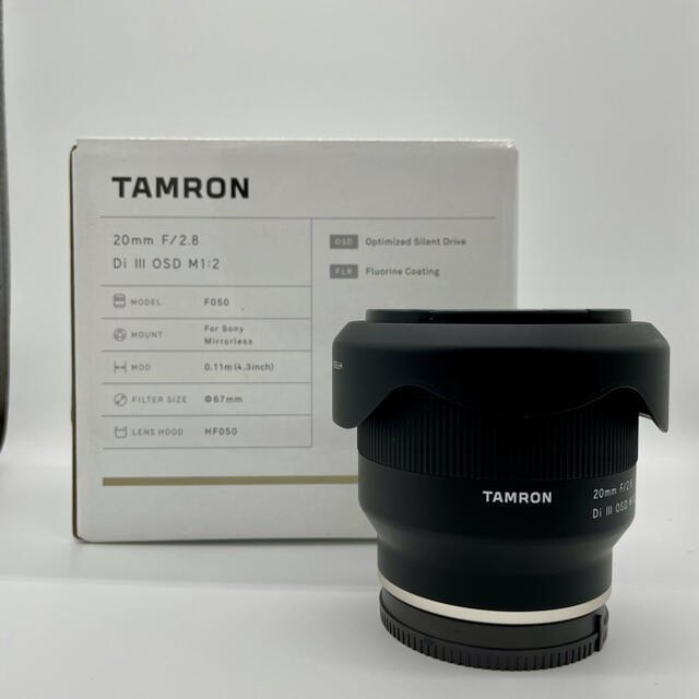 【美品】TAMRON 20mm F/2.8 Eマウント 広角単焦点