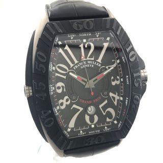 フランクミュラー(FRANCK MULLER)のフランクミュラー FRANCK MULLER コンキスタドール グランプリ 9900SCGP 自動巻き デイト 腕時計 チタン ブラック(腕時計(アナログ))