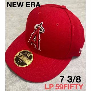 ニューエラー(NEW ERA)のNEW ERA LP 59FIFTY Angels 7 3/8 エンゼルス(キャップ)