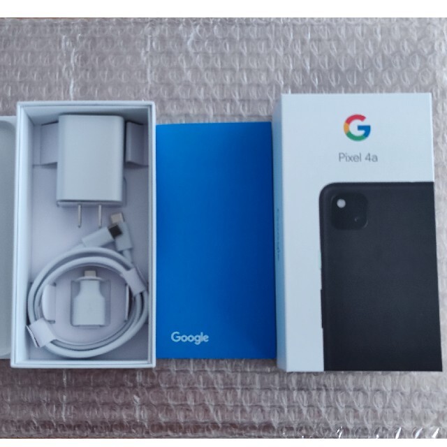 Google Pixel(グーグルピクセル)のpixel 4a ブラック スマホ/家電/カメラのスマートフォン/携帯電話(スマートフォン本体)の商品写真