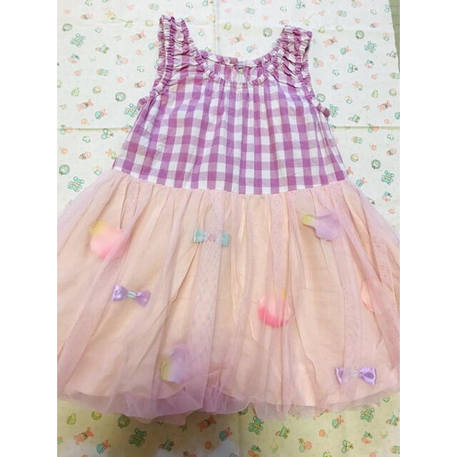 fafa(フェフェ)のパンパンチュチュ　バルーンワンピース　90 キッズ/ベビー/マタニティのキッズ服女の子用(90cm~)(ワンピース)の商品写真