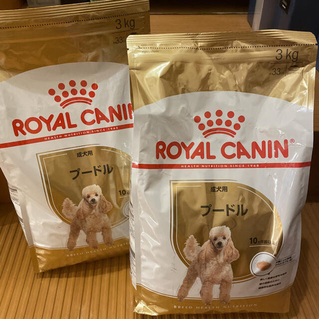 ロイヤルカナン プードル 成犬用 3kg 3袋セット 未開封新品 | eloit.com