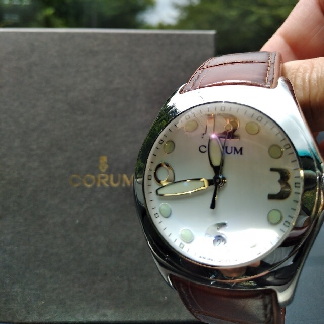 CORUM(コルム)のCORUM、バブル,中古 メンズの時計(腕時計(アナログ))の商品写真