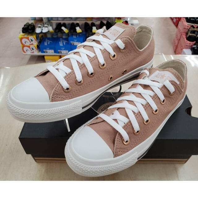 CONVERSE(コンバース)のCONVERSEコンバース オールスターOX フラットアイレッツPG23.0cm レディースの靴/シューズ(スニーカー)の商品写真