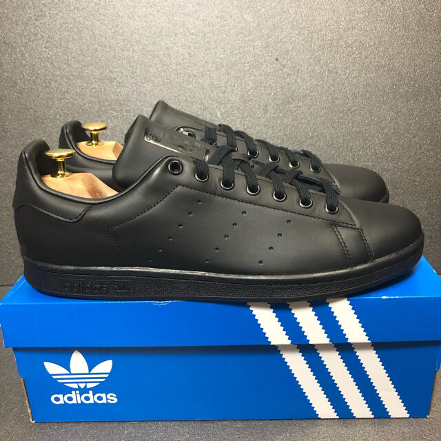 新品28.5cm adidas Stan Smith all black