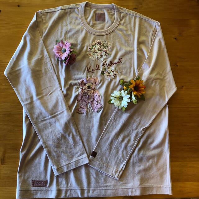 PINK HOUSE(ピンクハウス)のさくらテディ🌸長袖Tシャツ🌸🧸🌸 レディースのトップス(Tシャツ(長袖/七分))の商品写真