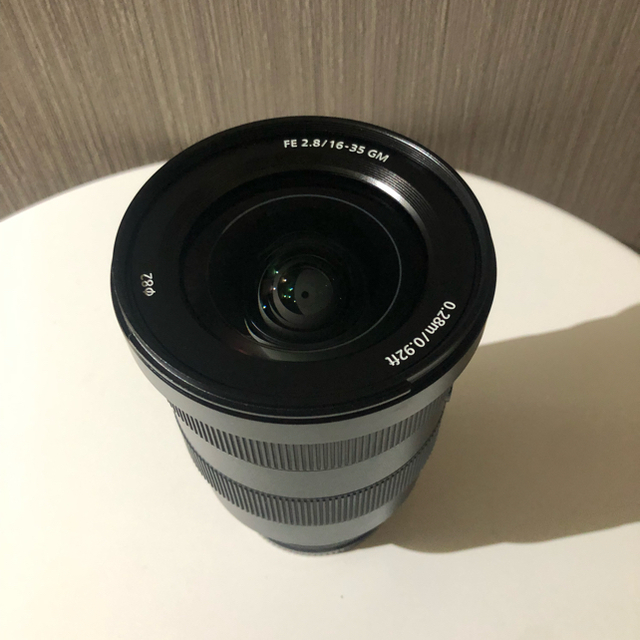 SONY(ソニー)の【美品】SONY FE 16-35mm F2.8 GM SEL1635GM スマホ/家電/カメラのカメラ(レンズ(ズーム))の商品写真