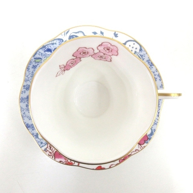 WEDGWOOD(ウェッジウッド)のウェッジウッド 美品 廃盤 BUTTERFLY BLOOM カップ&ソーサー エンタメ/ホビーの美術品/アンティーク(陶芸)の商品写真