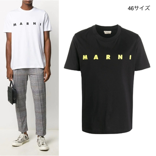 Marni - 【新品・正規品】マルニ ロゴプリントTシャツ 46サイズ ...