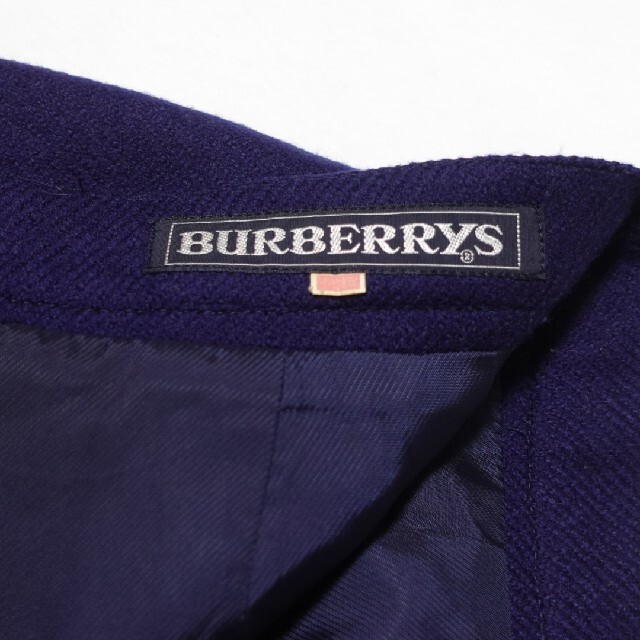 BURBERRY(バーバリー)の<美品>  BURBERRY　スカート　濃紺 レディースのスカート(ひざ丈スカート)の商品写真