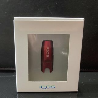 アイコス(IQOS)のiQOS キャップ レッド 美品(タバコグッズ)