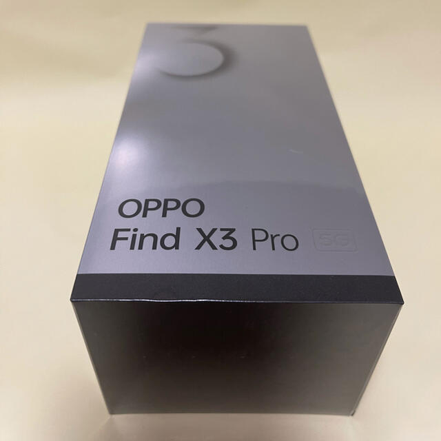 新品未使用未開封 国内版simフリー OPPO Find X3 Pro ホワイト