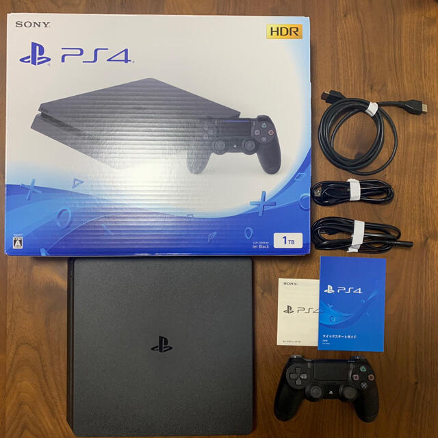 PlayStation®4 ジェット・ブラック 1TB CUH-2100BB011TB