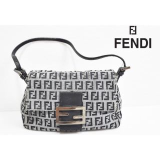 フェンディ(FENDI)のFENDI ズッカ柄 ミニマンマ ミニバッグ ハンドバッグ シルバー金具 (ハンドバッグ)