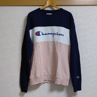 チャンピオン(Champion)の（古着）Champion切り替えスウェット　チャンピオン　トレーナー　(スウェット)