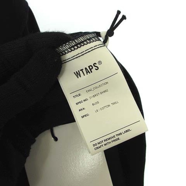 WTAPS BUDS / LS / COTTON. TWILL シャツ 黒 S