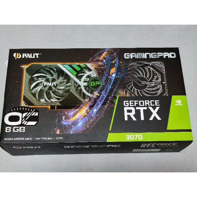豪華ラッピング無料 GeForce Palit RTX 8GB OC GamingPro 3070 PC