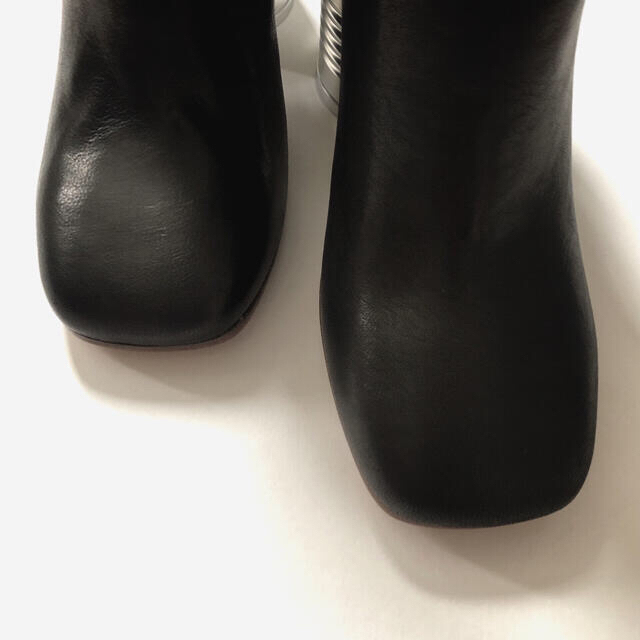 Maison Martin Margiela(マルタンマルジェラ)の新品/36 MM6 メゾン マルジェラ ティン カン ヒール ブーツ レディースの靴/シューズ(ブーツ)の商品写真