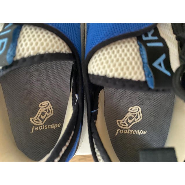 NIKE(ナイキ)のナイキ フットスケープnike air footscape青白 2005年製品 メンズの靴/シューズ(スニーカー)の商品写真