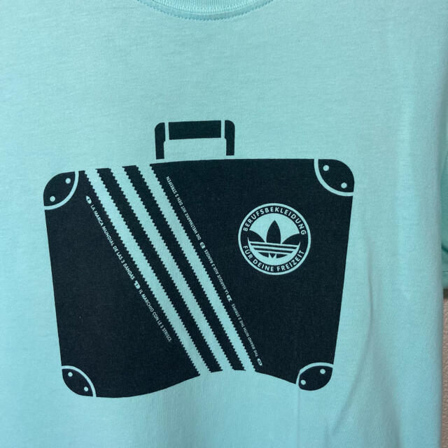 adidas(アディダス)の【訳あり】adidas コットン Tシャツ XSサイズ ミントグリーン レディースのトップス(Tシャツ(半袖/袖なし))の商品写真