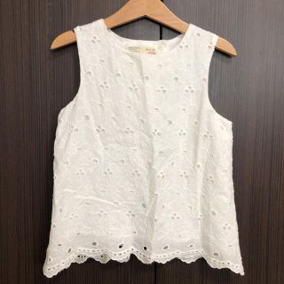 ザラキッズ(ZARA KIDS)のZARA 128 トップス タンクトップ(Tシャツ/カットソー)