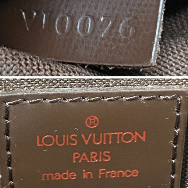 LOUIS VUITTON(ルイヴィトン)の‼️鑑定済100％本物保証‼️ルイヴィトン ダミエ　バムバック　メルヴィール メンズのバッグ(ウエストポーチ)の商品写真