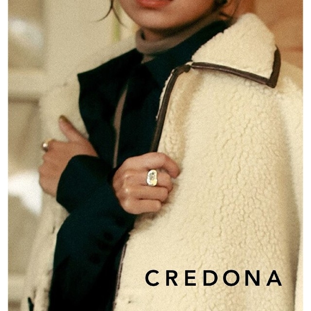 TODAYFUL(トゥデイフル)の◎みい🖤様専用◎【新品】 CREDONA ニュアンスデザインリング クレドナ  レディースのアクセサリー(リング(指輪))の商品写真