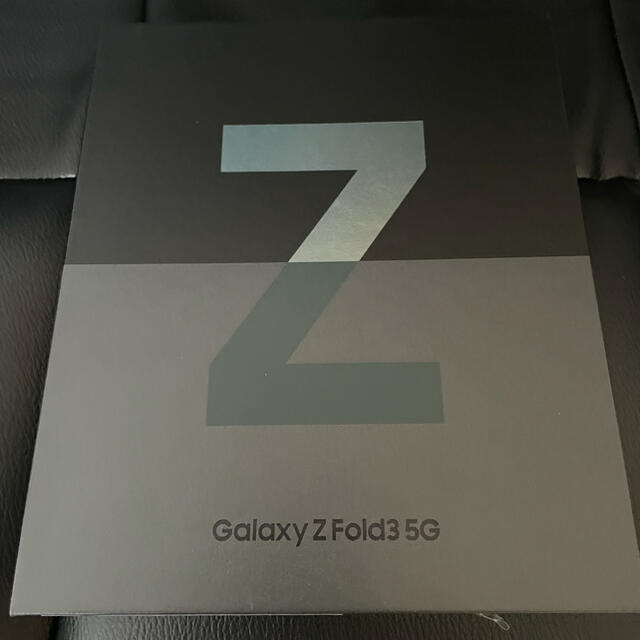 保存版】 Galaxy Z fold 3 ギャラクシー 新品未開封 256GB 韓国版 