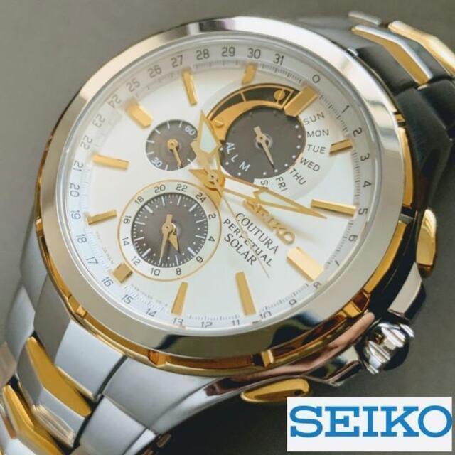 SEIKO SEIKO メンズ腕時計の通販 by 時計屋 厚切りミッキー｜セイコーならラクマ - セイコー上級コーチュラ ソーラー 特価HOT