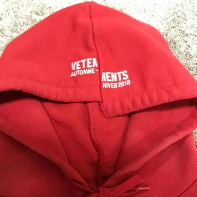 【大人気！】VETEMENTS ヴェトモン アントワープ再構築パーカー フーディ 5