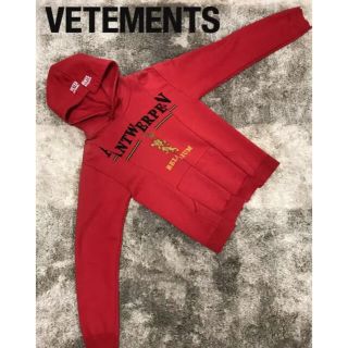 【大人気！】VETEMENTS ヴェトモン アントワープ再構築パーカー フーディ(パーカー)