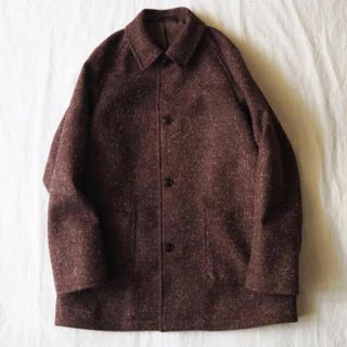 ネストローブ(nest Robe)のCONFECT 18aw ケンピメルトンステンカラーコート ブラウン サイズ3(ステンカラーコート)