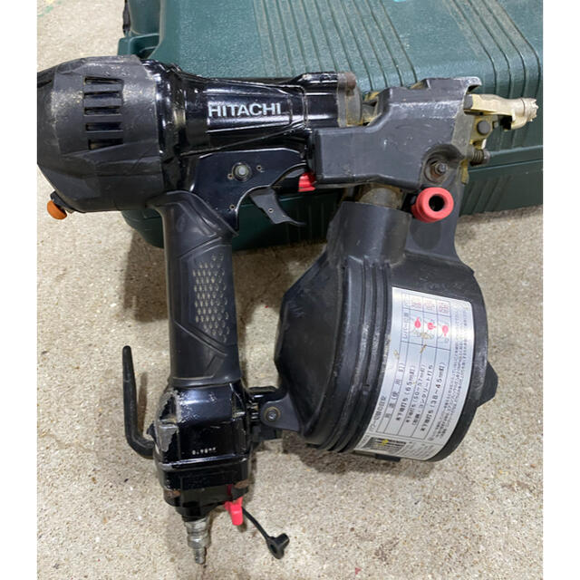 ☆専用☆HITACHI 日立 高圧 ロール釘打機 65㎜ NV65HR - 工具/メンテナンス
