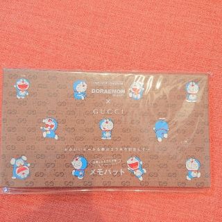 ショウガクカン(小学館)のドラえもん×GUCCIメモパッド(ノート/メモ帳/ふせん)