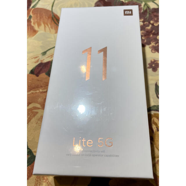 Mi 11 Lite 5G 国内版SIMフリー　新品未開封　黒色