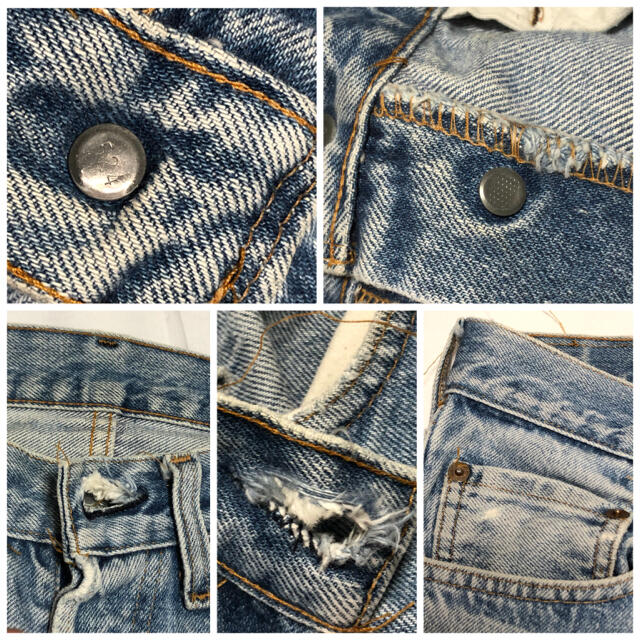 Levi's - 81年 OLD Levi's 501e 赤耳 524刻印 実寸W77×L82の通販 Levi's - 81年 OLD Levi's 501e 赤耳 524刻印 実寸W77×L82の通販
