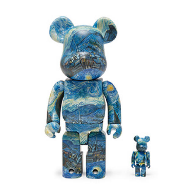 フィギュアMoMA Starry Night BE@RBRICK 100％＆400％