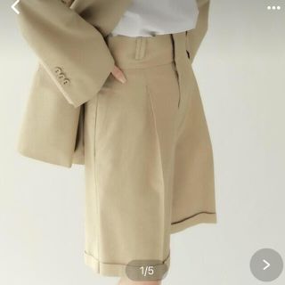 トゥデイフル(TODAYFUL)のlouren     high west half pants(ハーフパンツ)