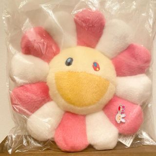 【新品未使用タグ付き】村上隆　kaikaikikiお花クッション　30cm(キャラクターグッズ)