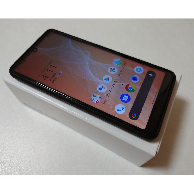 【美品 Simフリー】AQUOS sense4 SH-M15 ブラック