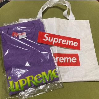 シュプリーム(Supreme)の【L】supreme shrek tee ＆ ショッパー小(Tシャツ/カットソー(半袖/袖なし))