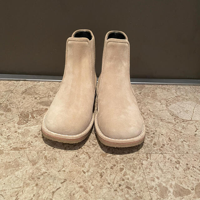 最終値下げ!ロエベ LOEWE メンズ サイドゴアブーツ 39 ベージュ 新品