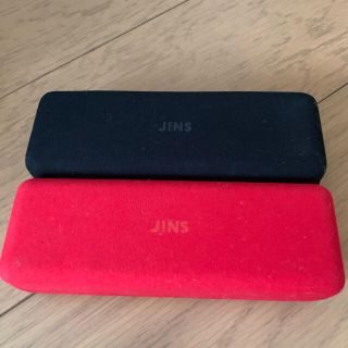 ジンズ(JINS)のJINS メガネケース 2種(日用品/生活雑貨)